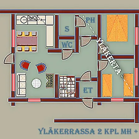 Apartmán Saaruankartano 1b *